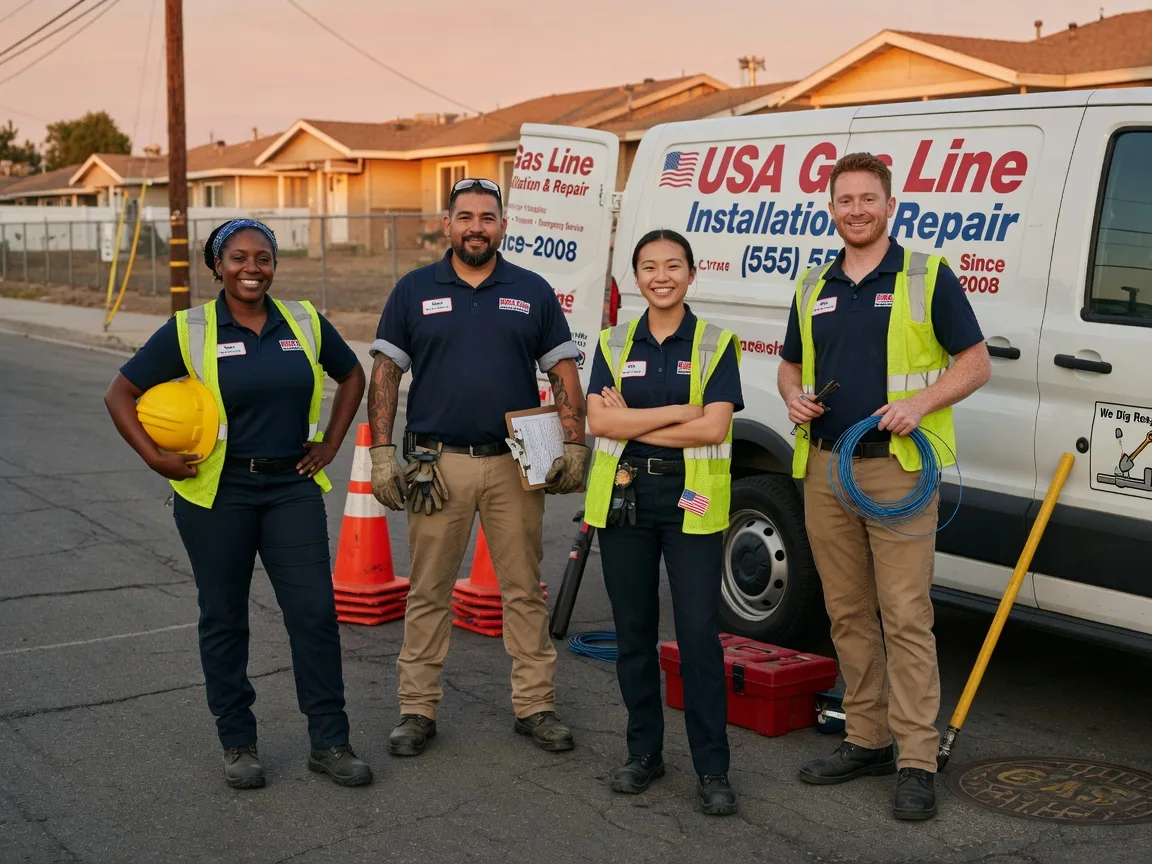 Gas Line Installation company in Evergreen, NC